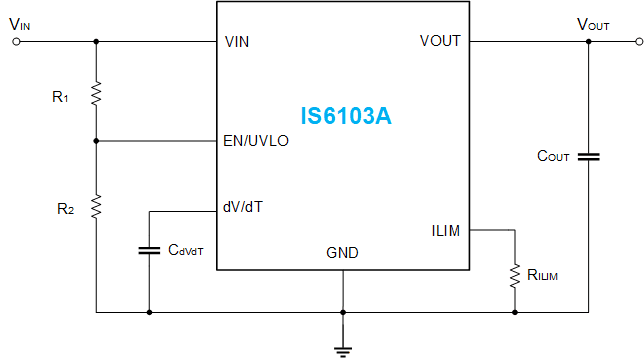 IS6103A - Typical Application Circuit
