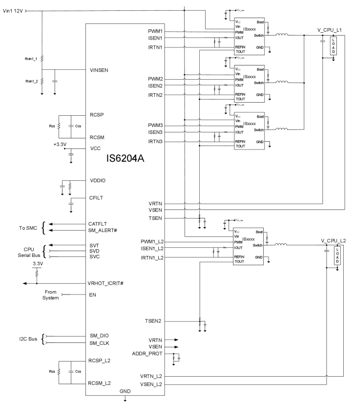 IS6204A - Typical Application Circuit